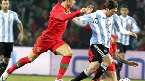 阿根廷vs葡萄牙：梅罗告别战，新帅首秀1-2憾负